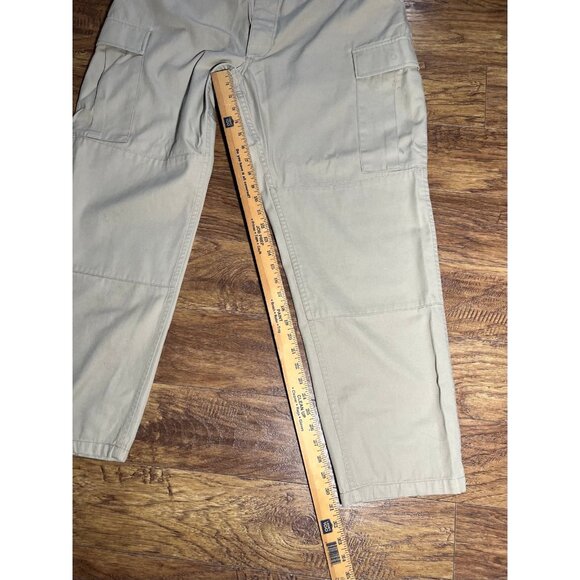 Propper Combat Tactical Adjustable Pants Mens XL Beige Cotton Cargo Tactical - Picture 9 of 11